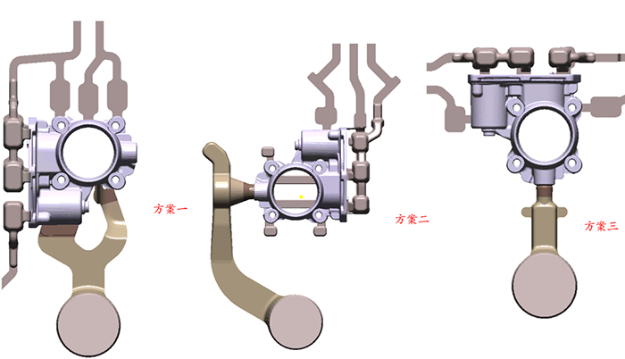 Figura 2: DoE avaliando o comportamento "Smooth Filling" para os quatro conceitos de ataques 