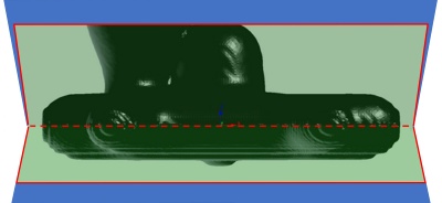 Fig. 3b: ... as well as to reduce the height of the mold halves .. 