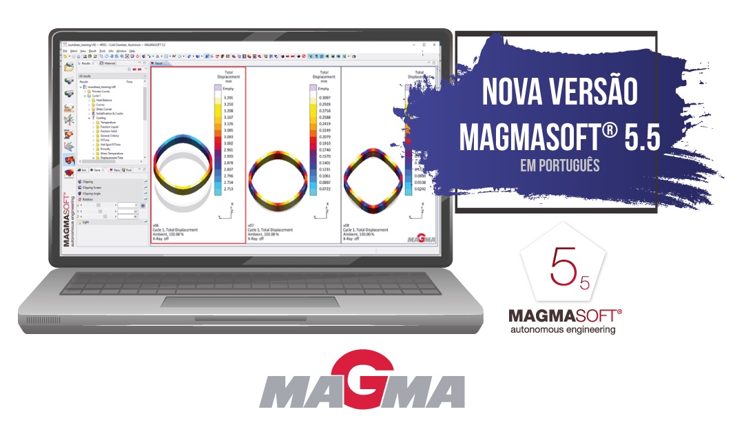 Figura 2: Visualização de versões cuja circularidade agora pode ser numericamente avaliada na perspectiva de avaliação, permitindo uma análise objetiva de defeitos de distorção. 